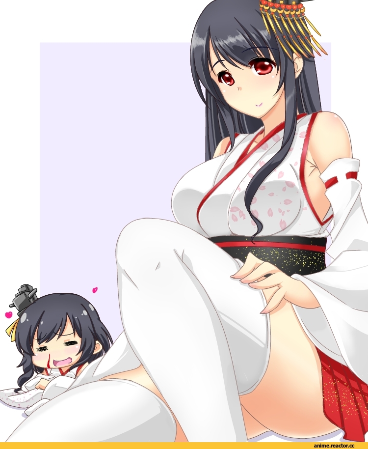 kuon (nokokopopo), Fusou, Kantai Collection, Yamashiro, Anime