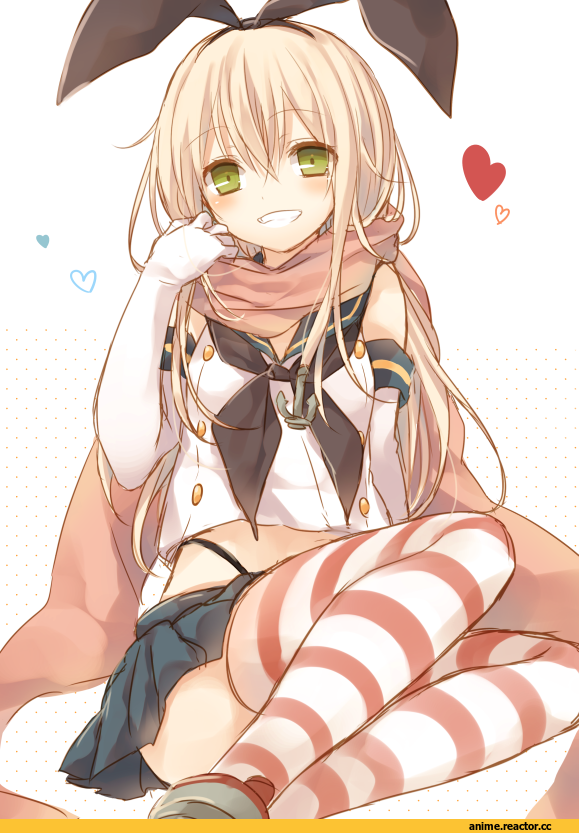 Kasu (Return), Anime Art, Shimakaze, Kantai Collection, Anime