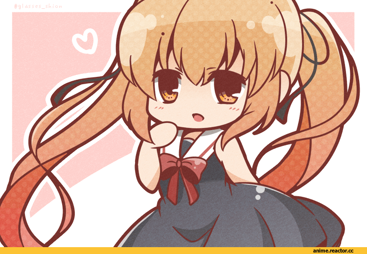 chibirisu, Kagerou (Kantai Collection), Kantai Collection, Shiranui (Kantai Collection), Anime
