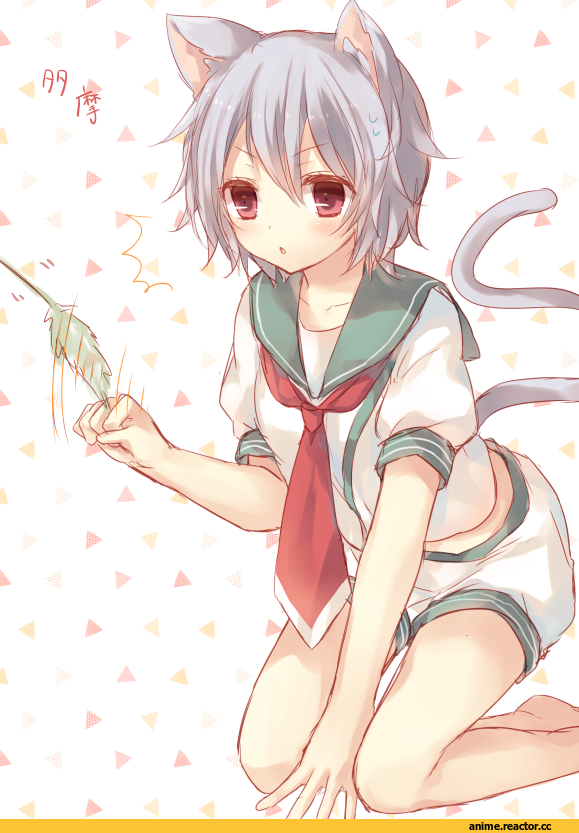 Tama (Kantai Collection), Kantai Collection, Kasu (Return), Anime Art, nekomimi, Animal Ears, Anime