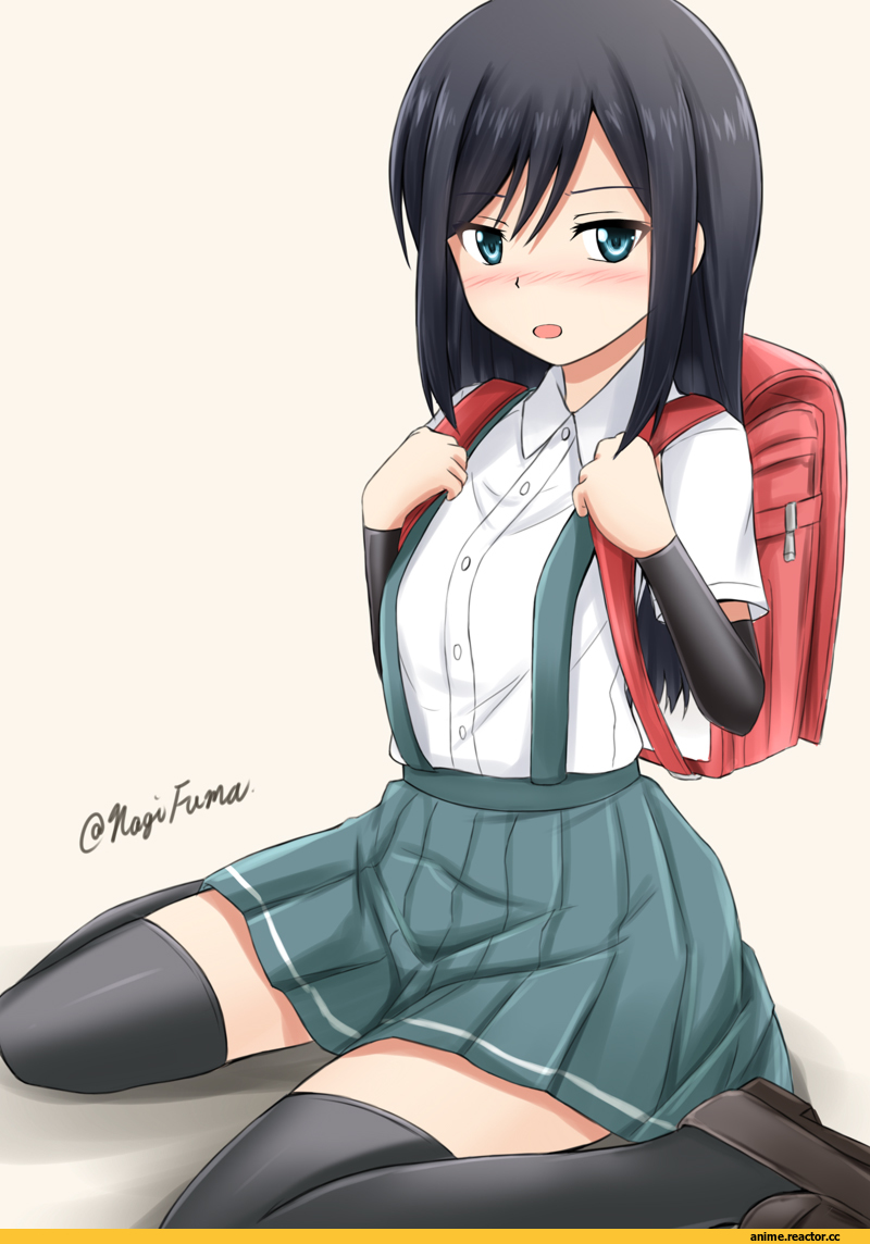 Fuuma Nagi, Anime Art, Asashio, Kantai Collection, Anime