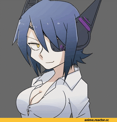 Kantai Collection, Tenryuu, r-ko (rayla), Anime Гифки, Anime