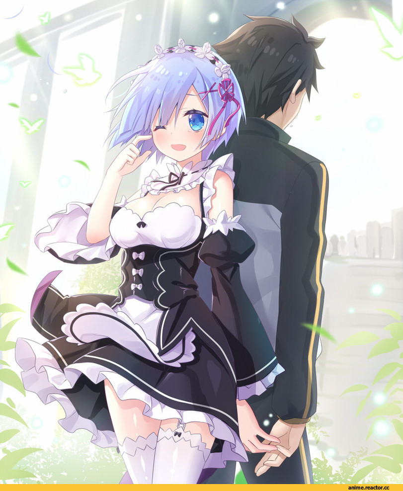 Rem (re zero), Re Zero Kara Hajimeru Isekai Seikatsu, Natsuki Subaru, Mitsuki, Anime Art, Anime