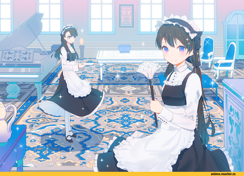 Anime Original, Anime Art, Maid, ronopu, Anime