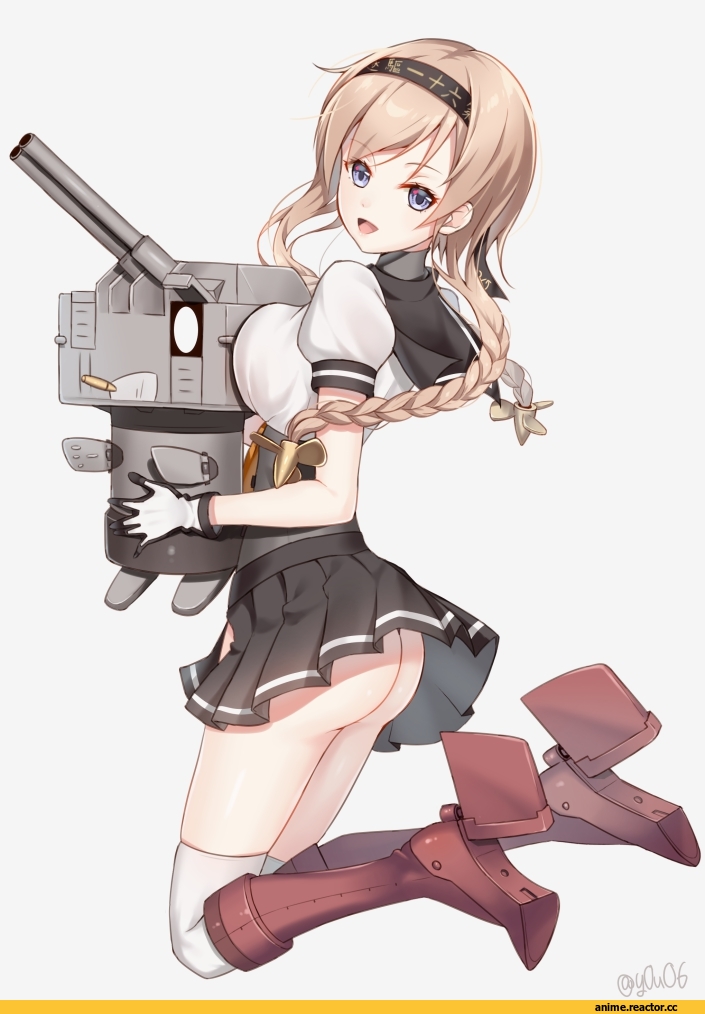 Anime Ero Ass, Anime Ero, Teruzuki (Kantai Collection), Kantai Collection, Аниме арт, you06, Anime