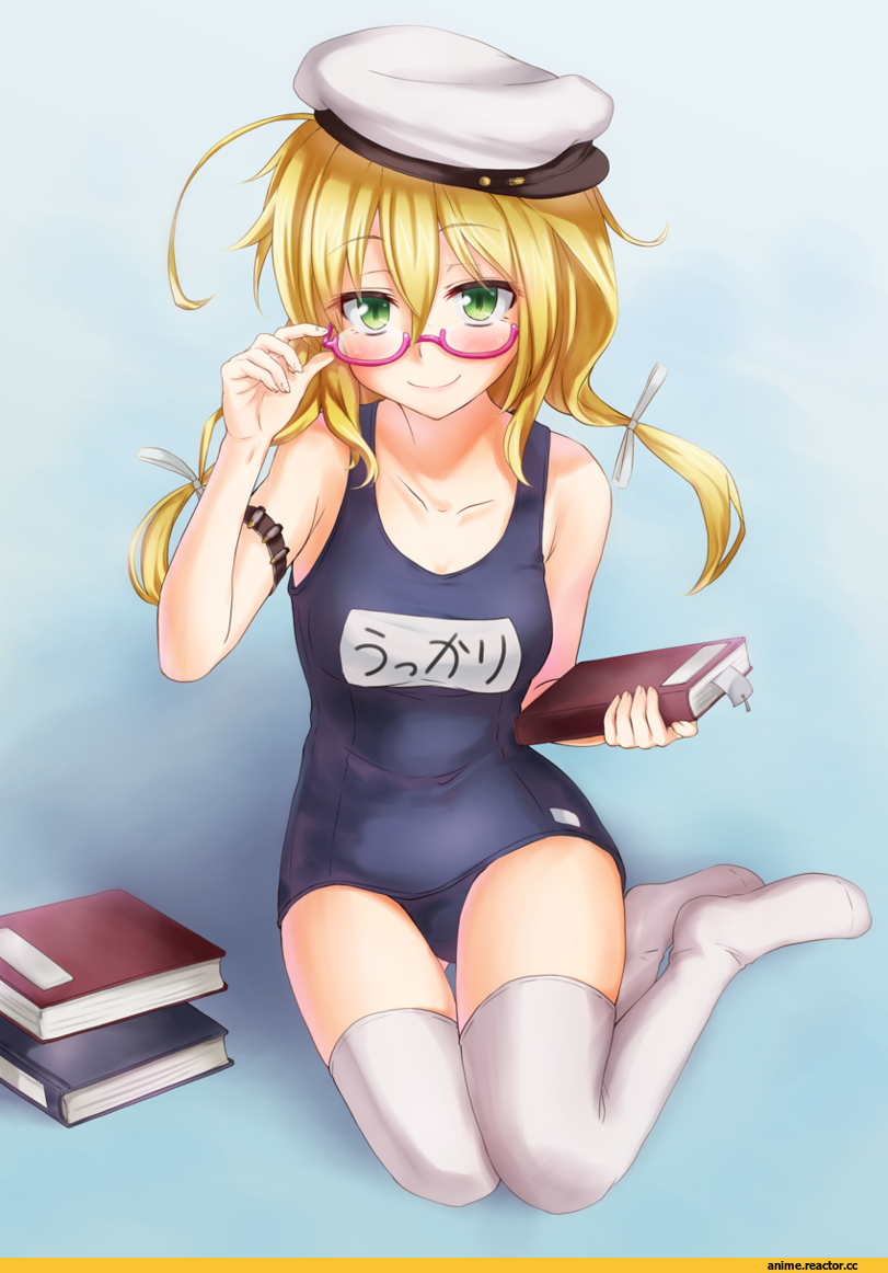 i-8 (kantai collection), Kantai Collection, Megane, Anti (Untea9), Anime Art, Anime