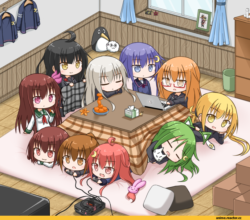 Fumizuki, Kikuzuki, Kisaragi (Kantai Collection), Mikazuki (Kantai Collection), Mochizuki (Kantai Collection), Mutsuki (Kantai Collection), Nagatsuki, Satsuki (Kantai Collection), Uzuki (Kantai Collection), Yayoi (Kantai Collection), Anime, Kantai Collection, yamato tachibana