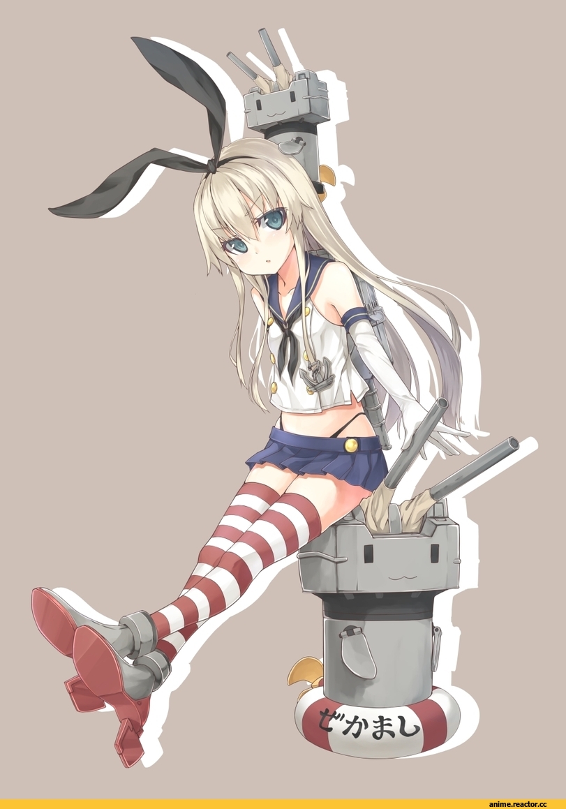 totika, Anime Art, shimakaze (kantai collection), Kantai Collection, Anime