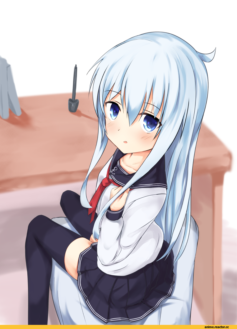 Hibiki (Kantai Collection), Kantai Collection, Shuu Hibame, хайрез, Anime