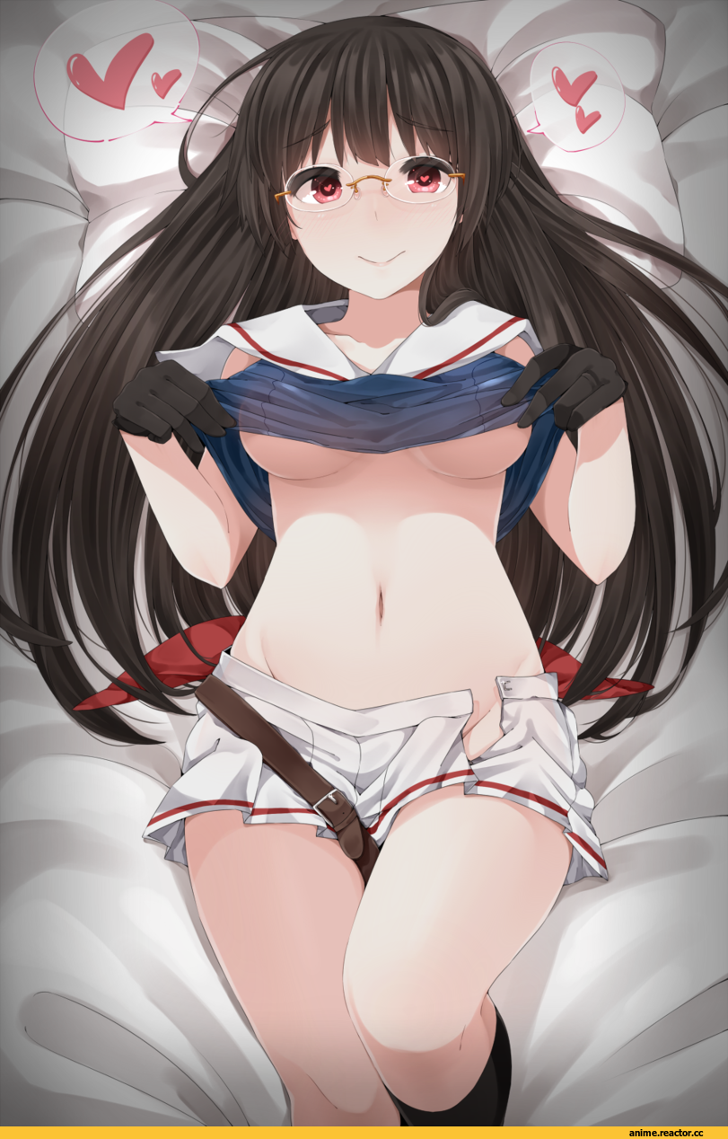 Choukai (Kantai Collection), Kantai Collection, yukichi (sukiyaki39), Anime Ero, Megane, Anime