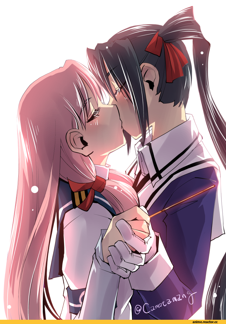 kamotama, Akashi (Kantai Collection), Kantai Collection, Nachi, Shoujo Ai, Anime