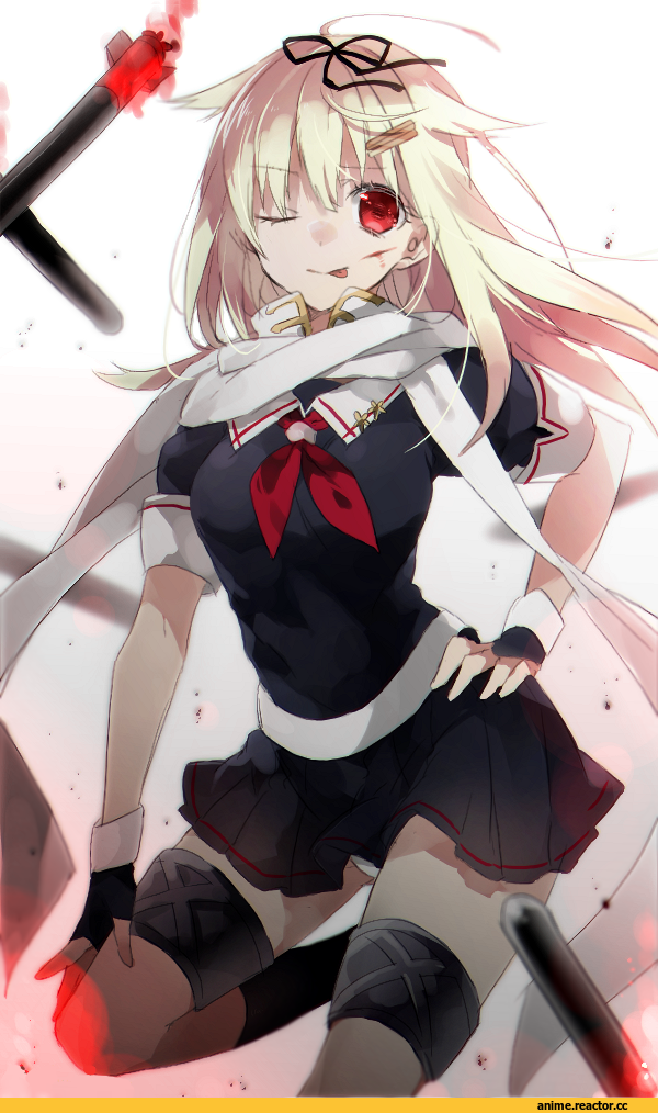 Yuudachi, Kantai Collection, sino (sionori), Anime