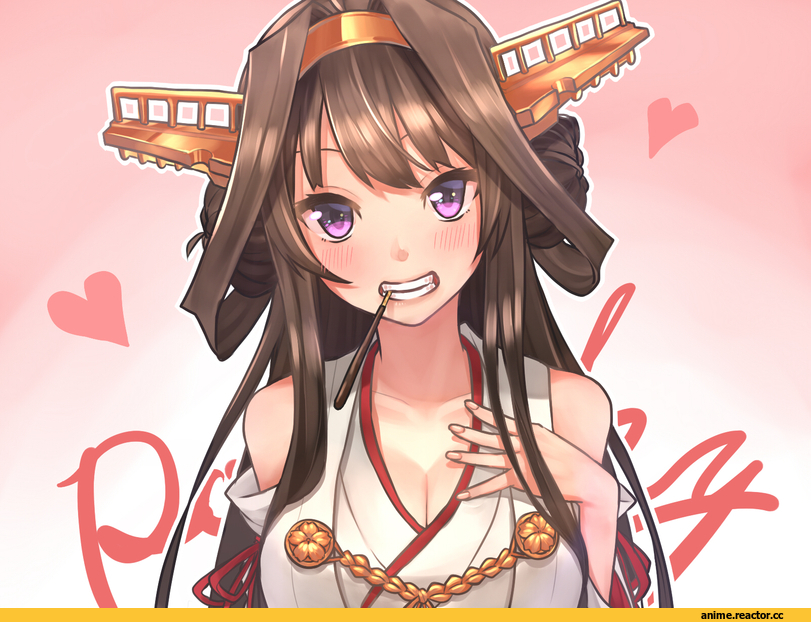 Kongou (Kantai Collection), Kantai Collection, Baffu, Anime