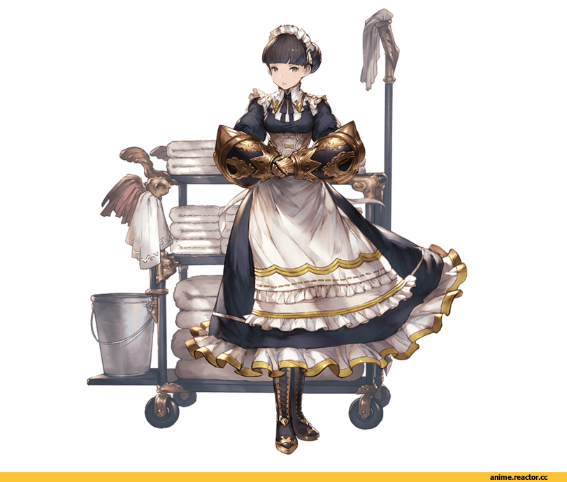 claudia (granblue fantasy), Granblue Fantasy, Minaba Hideo, Anime Art, Anime Няши, Maid, Anime
