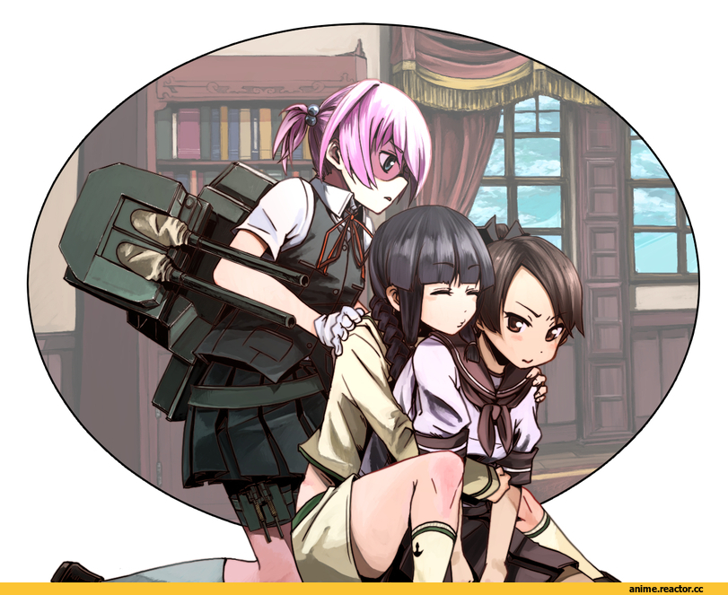 Shikinami (Kantai Collection), Kantai Collection, Shiranui (Kantai Collection), Kitakami (Kantai Collection), Anime