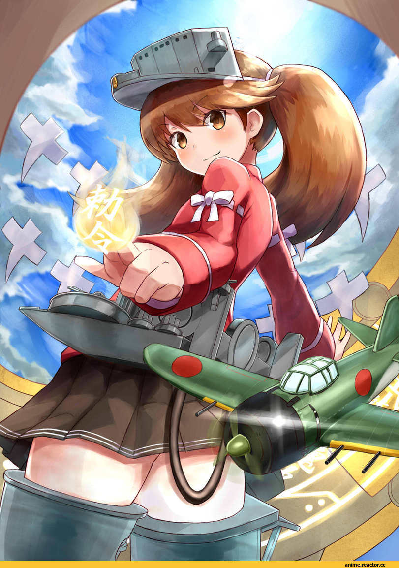 Ryuujou, Kantai Collection, okitsugu, Anime