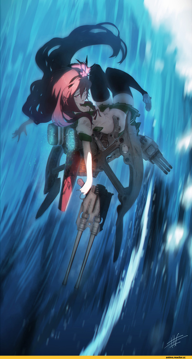Kisaragi (Kantai Collection), Kantai Collection, Anime Art, i-iv (longman), Anime