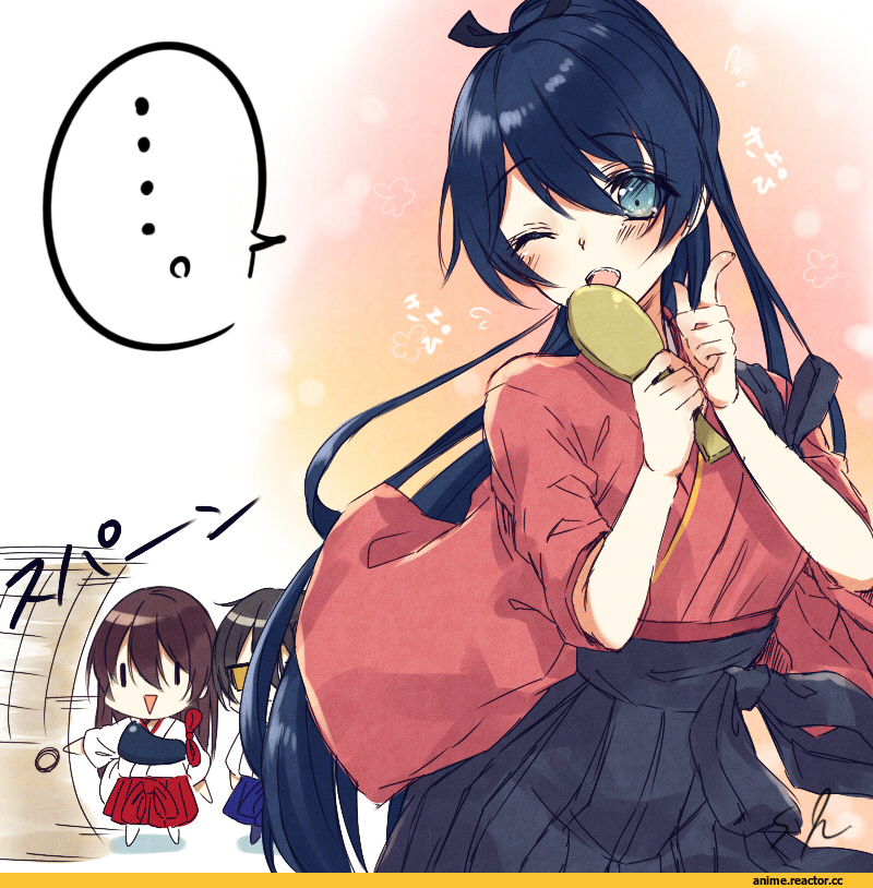 saijou yukina, Houshou (Kantai Collection), Kantai Collection, Akagi (Kantai Collection), Kaga (Kantai Collection), Anime