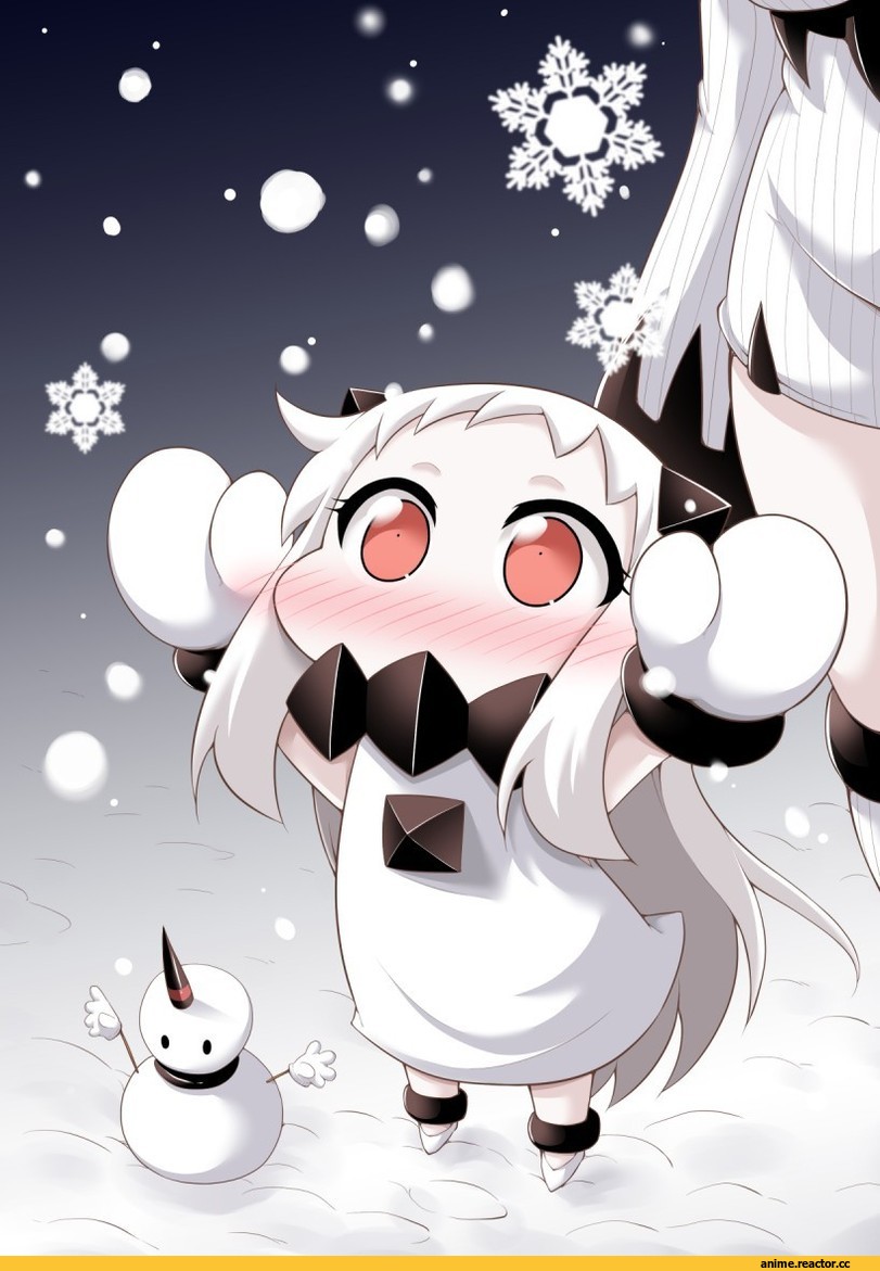 yamato nadeshiko, Seaport Hime, Kantai Collection, Northern Ocean Hime, Anime Art, Anime