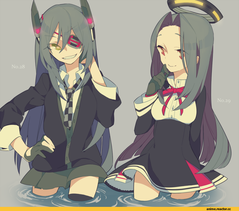 yamada kei, Anime Art, tatsuta (kantai collection), Kantai Collection, tenryuu (kantai collection), Anime