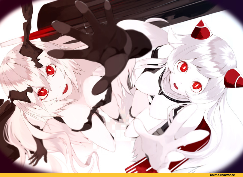houmatu awa, Airfield Hime, Kantai Collection, Anchorage Hime, Anime