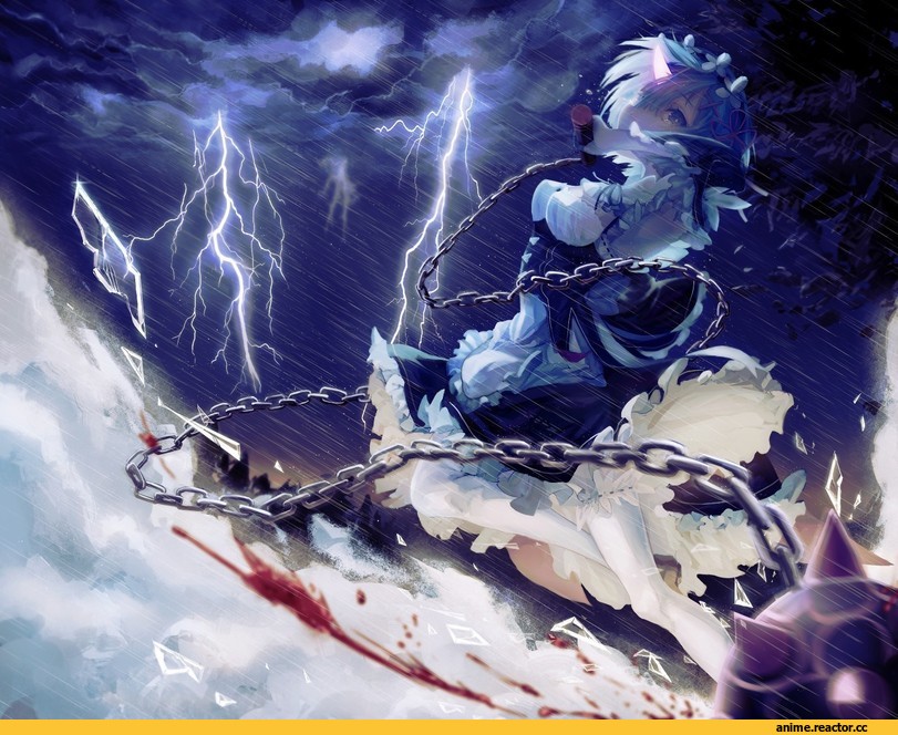 Rem (re zero), Re Zero Kara Hajimeru Isekai Seikatsu, Anime Art, Опасные Няшки, Anime Няши, Anime