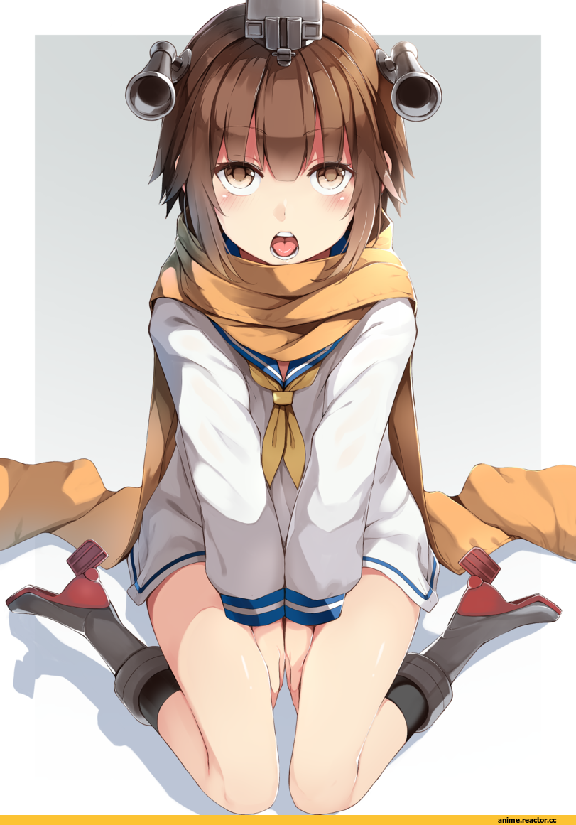 Kantai Collection, Yukikaze, mafu9, Anime