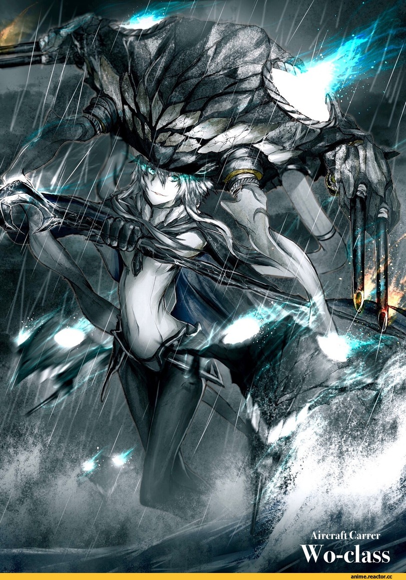 Wo-Class Aircraft Carrier , Kantai Collection, Anime