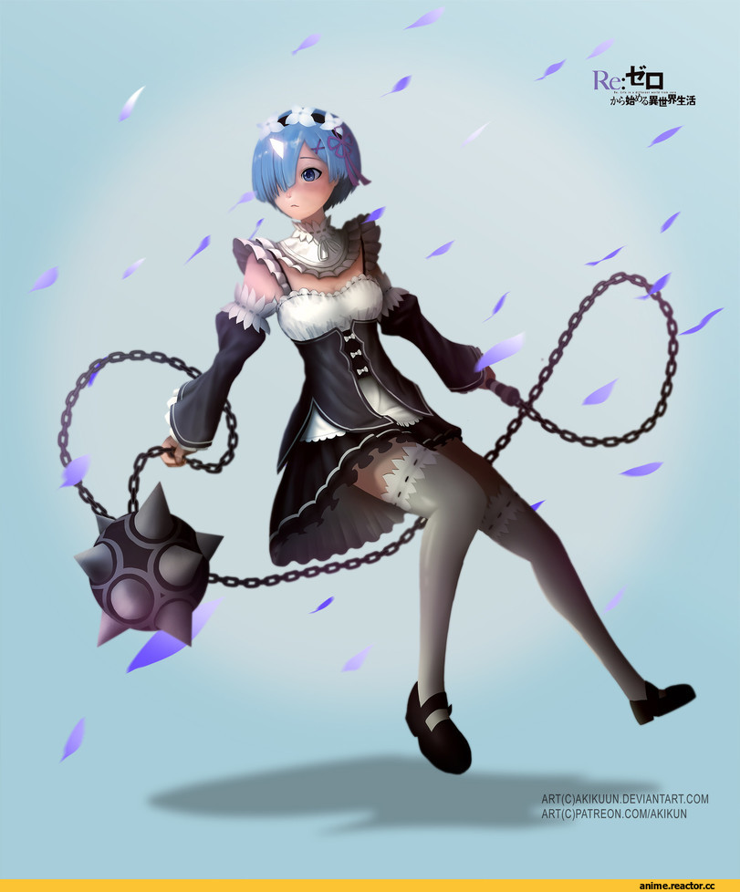Rem (re zero), Re Zero Kara Hajimeru Isekai Seikatsu, Akihiko kun, Anime