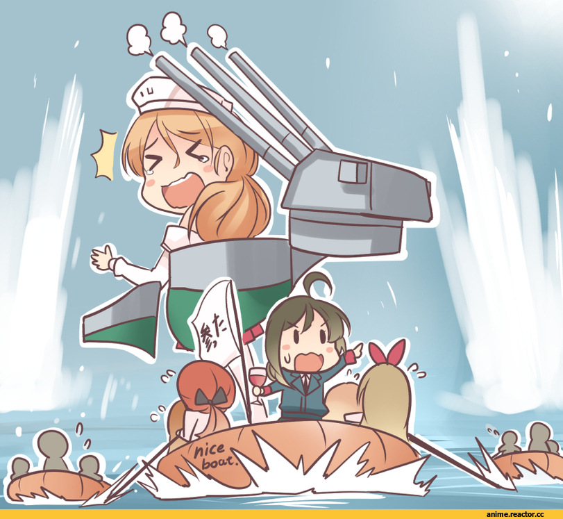 Ido (Teketeke), Anime Art, Littorio (Kantai Collection), Kantai Collection, Fairy (Kantai Collection), Anime