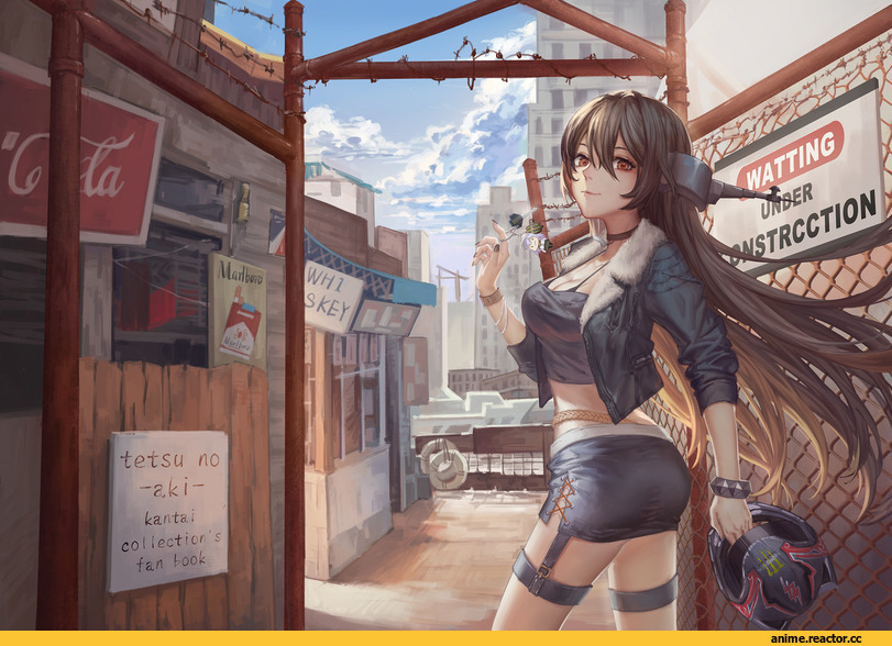maomaozi, Nagato (Kantai Collection), Kantai Collection, Anime