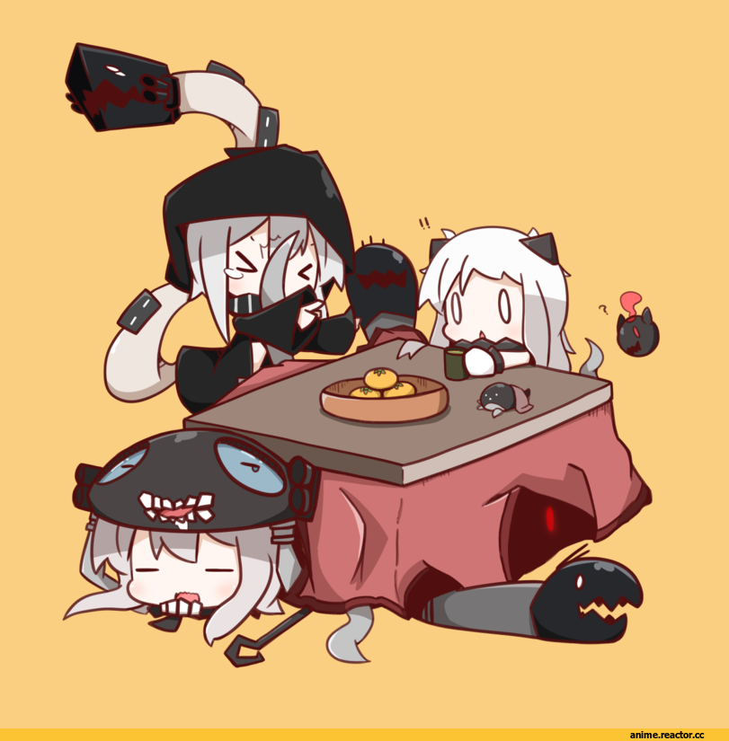 nuu (nu-nyu), I-Class Destroyer, Kantai Collection, Ne-Class Heavy Cruiser, Re-class Battleship, Northern Ocean Hime, Wo-Class Aircraft Carrier , Anime