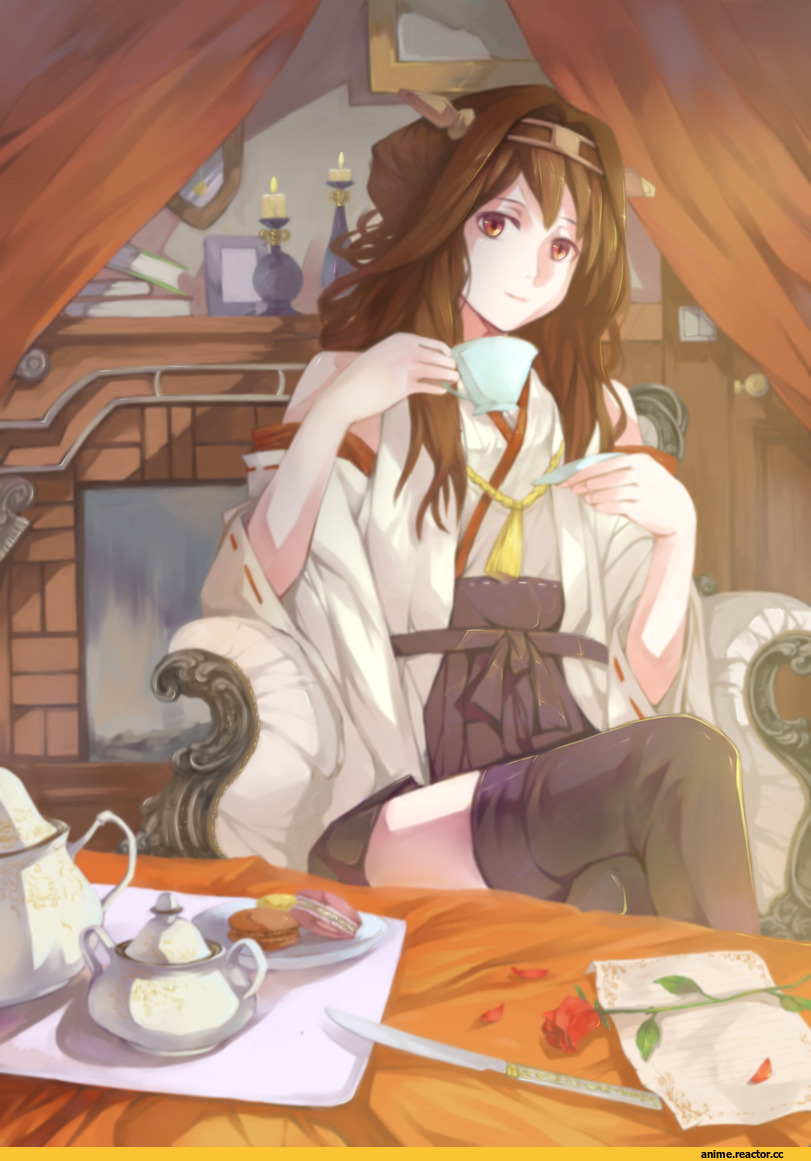 xinuo223, kongou, Kantai Collection, Anime