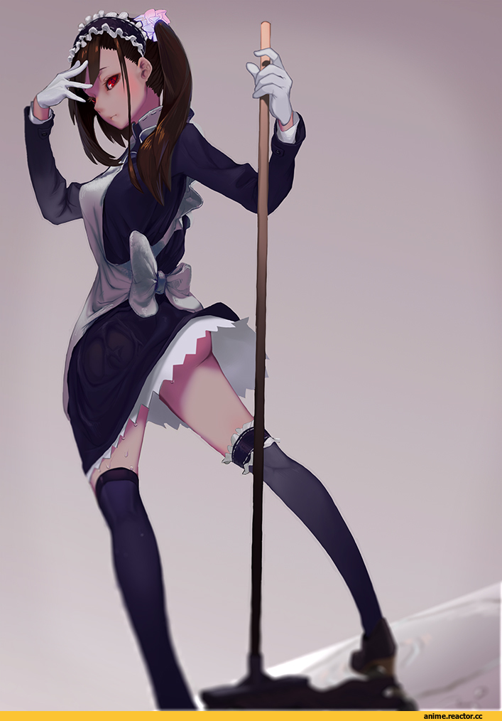 juz, AO, Anime Art, Maid, Anime