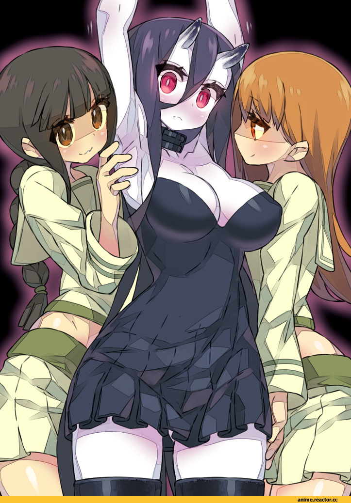 Kitakami (Kantai Collection), Kantai Collection, Ooi (Kantai Collection), battleship hime, pomelocandy, Anime Art, Anime