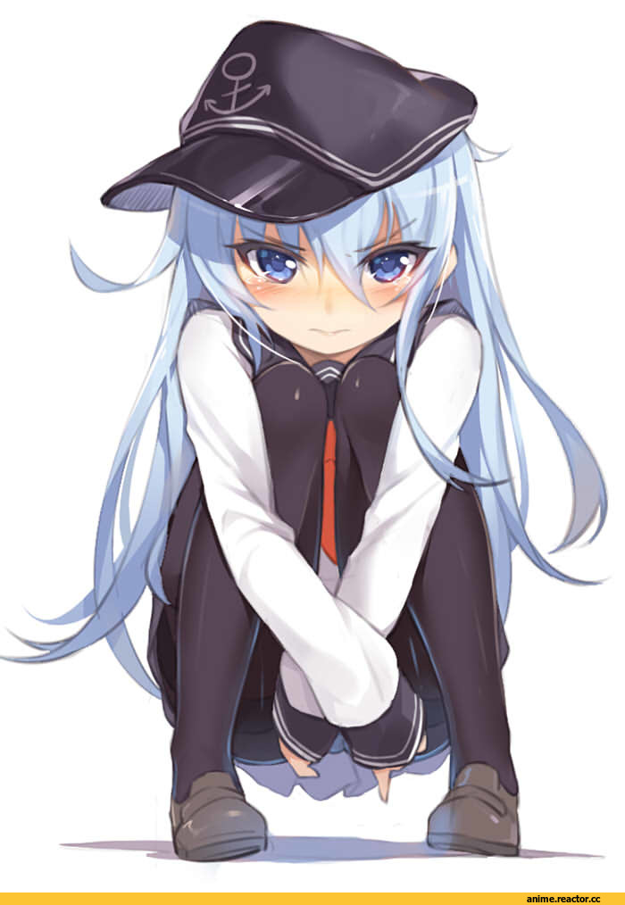Hibiki (Kantai Collection), Kantai Collection, Аниме арт, suika01, Anime