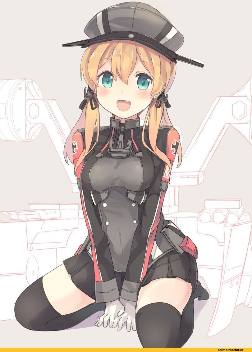 nanashina, Prinz Eugen, Kantai Collection, Anime