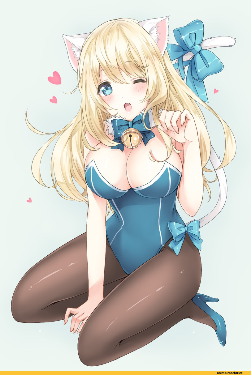 nanairo fuuka, Atago (Kantai Collection), Kantai Collection, neko, Animal Ears, Anime