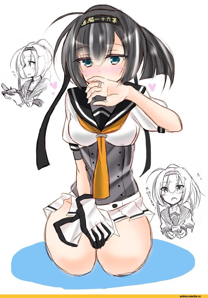 Akizuki (Kantai Collection), Kantai Collection, Аниме арт, kuuya (ayahata43), Anime