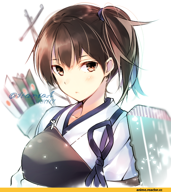 hario 4, kaga, Kantai Collection, Anime