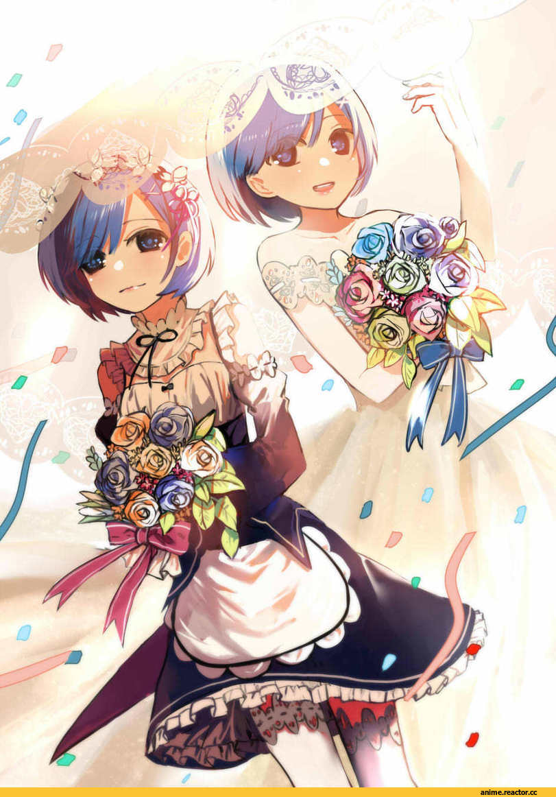 Re Zero Kara Hajimeru Isekai Seikatsu, Rem (re zero), Anime Paint, Anime Art, CHIMIII, Anime