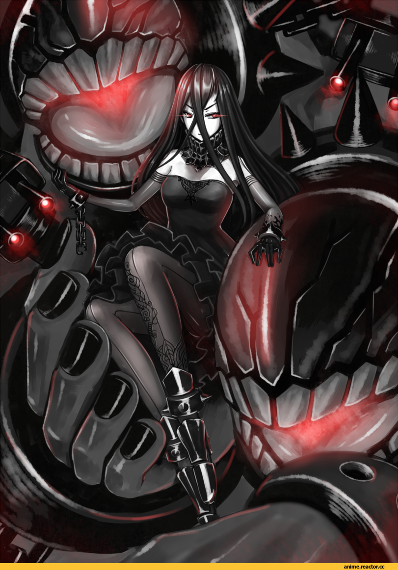 Battleship Water Oni, Kantai Collection, firebate, Anime