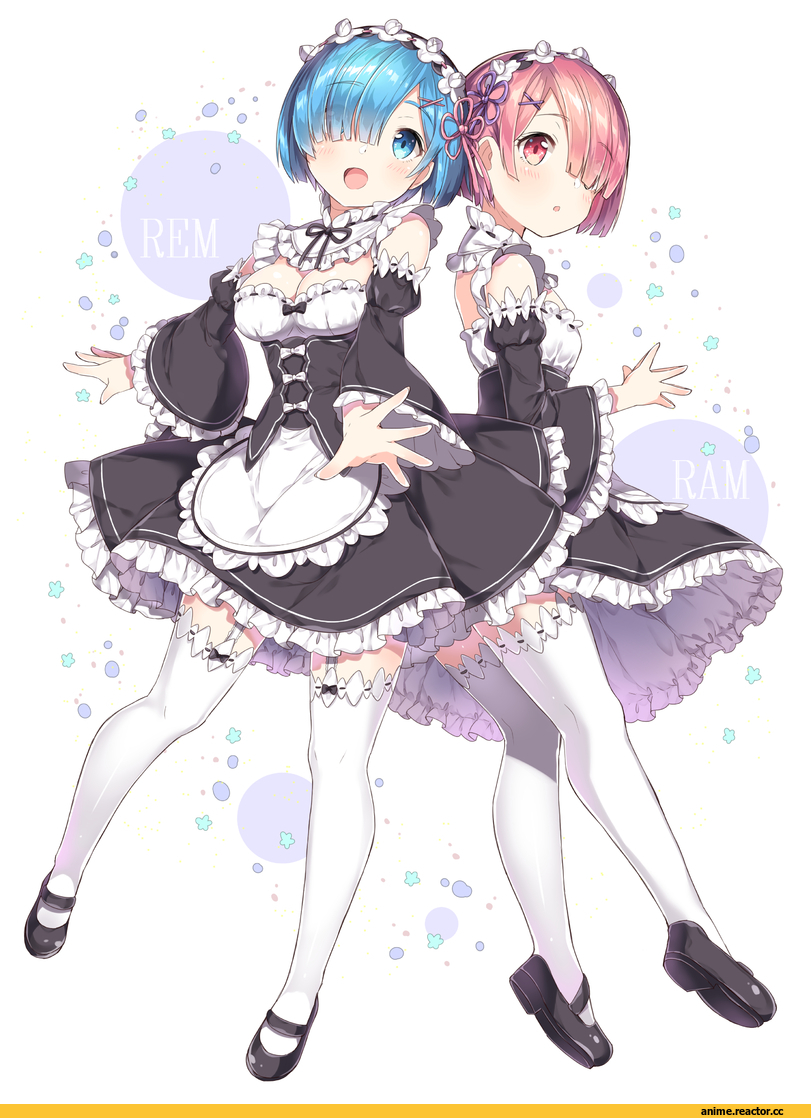 chitetan, Rem (re zero), Re Zero Kara Hajimeru Isekai Seikatsu, Ram (Re Zero), Anime