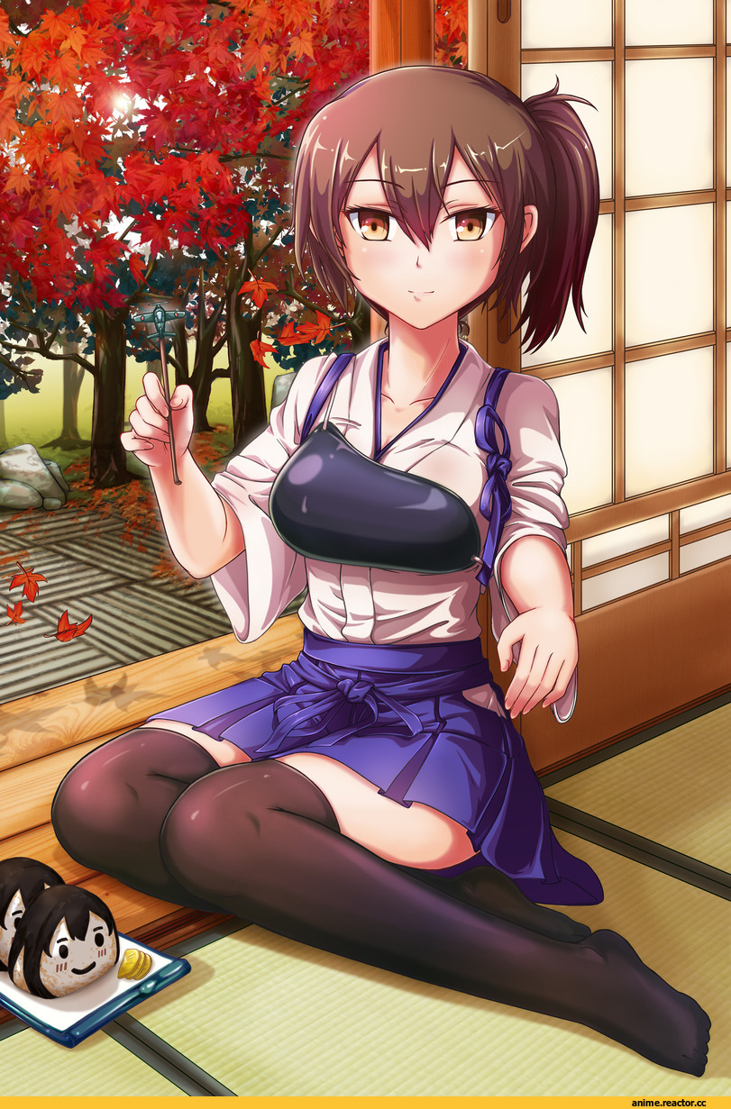 Kantai Collection, Kaga (Kantai Collection), zen mine, Anime