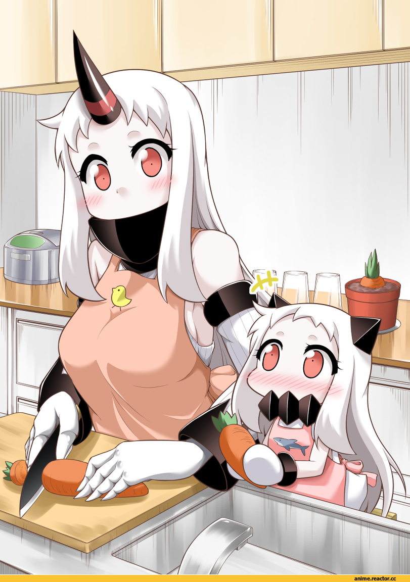 yamato nadeshiko, Seaport Hime, Kantai Collection, Northern Ocean Hime, Anime