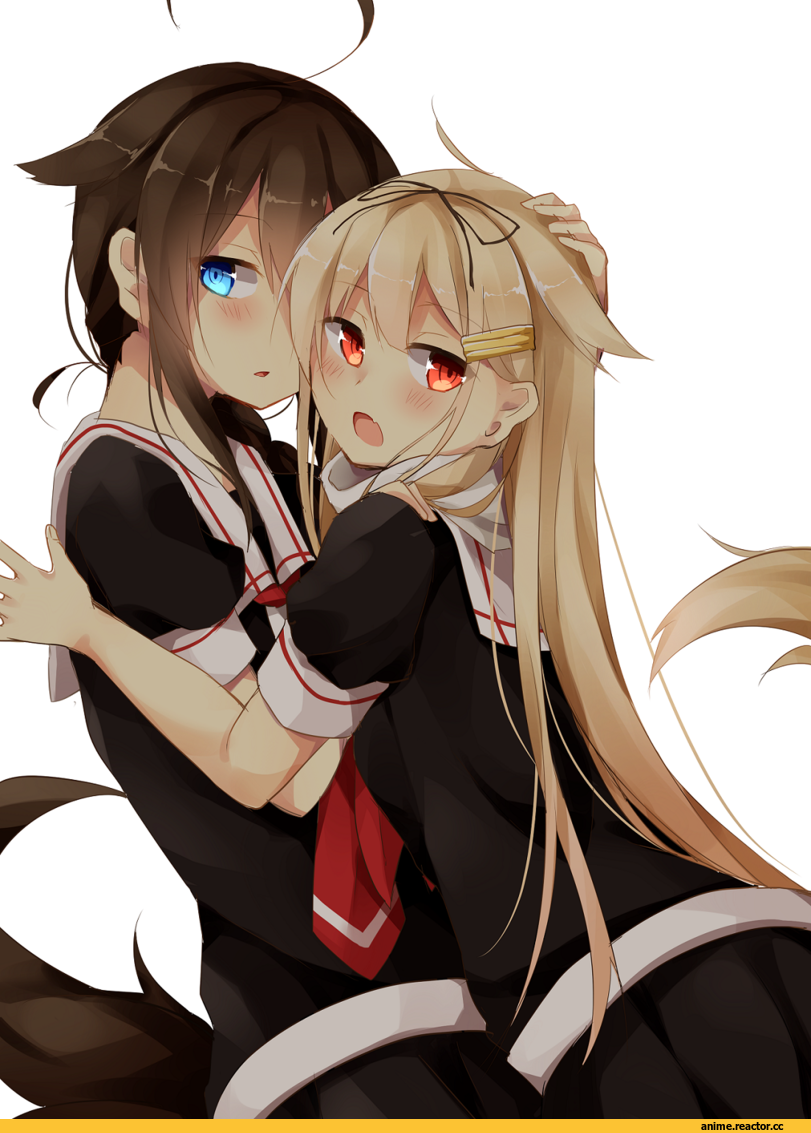 Yuudachi, Kantai Collection, Shigure (Kantai Collection), satou saya, Anime