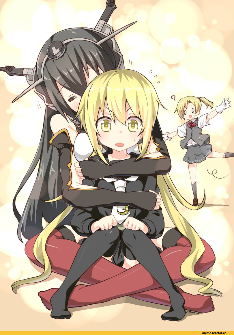 Nagato (Kantai Collection), Kantai Collection, Satsuki (Kantai Collection), Maikaze (Kantai Collection), Anime