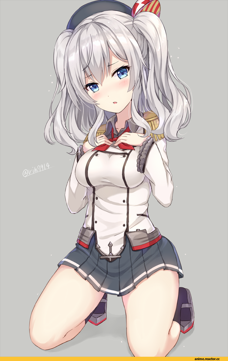 Nikkunemu, Anime Art, Kashima (Kantai Collection), Kantai Collection, Anime