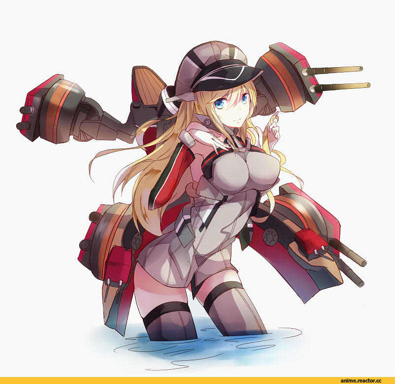 Kantai Collection, Bismarck (Kantai Collection), Anime Art, Anime