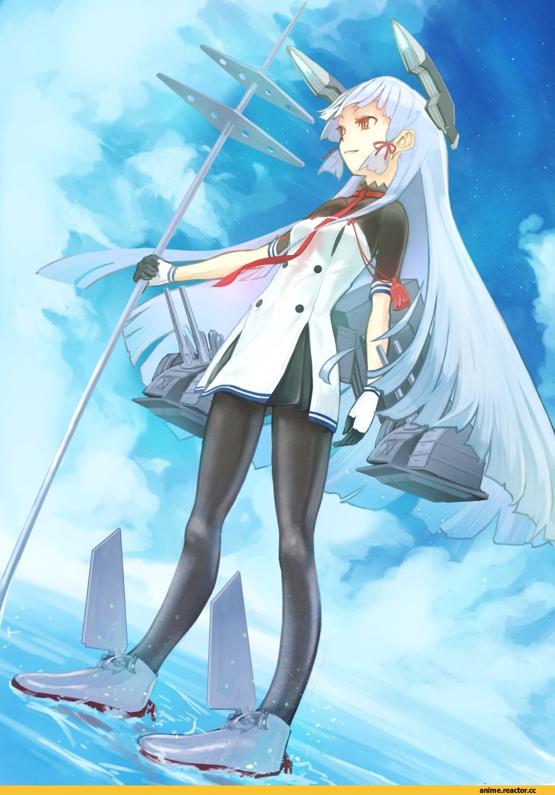 Murakumo (Kantai Collection), Kantai Collection, Аниме арт, epitaph (1122), Anime